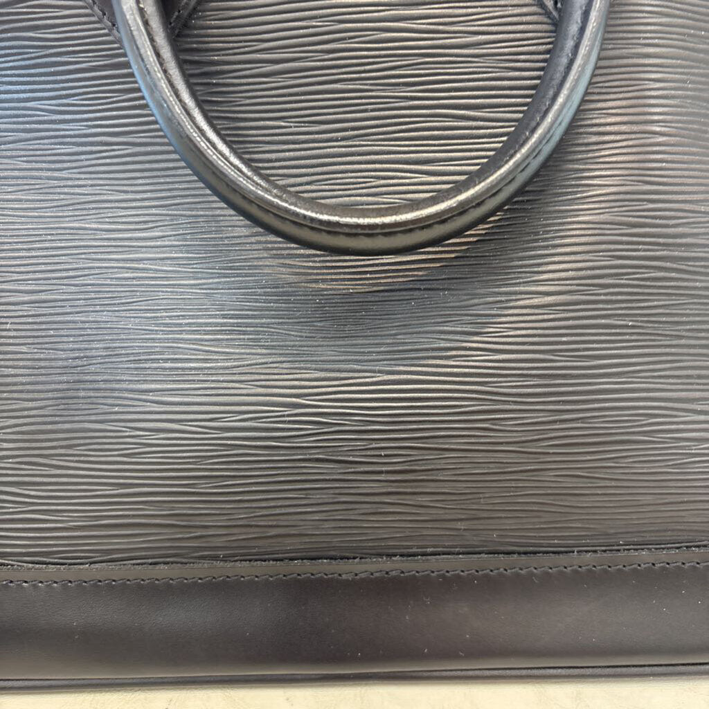 Louis Vuitton Alma HANDBAGS PM Black Epi