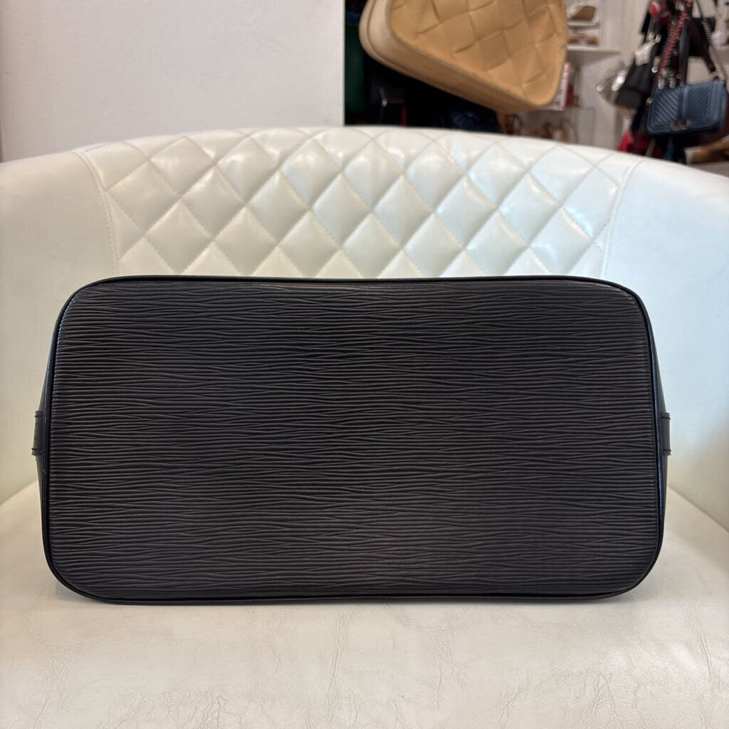 Louis Vuitton Alma HANDBAGS PM Black Epi