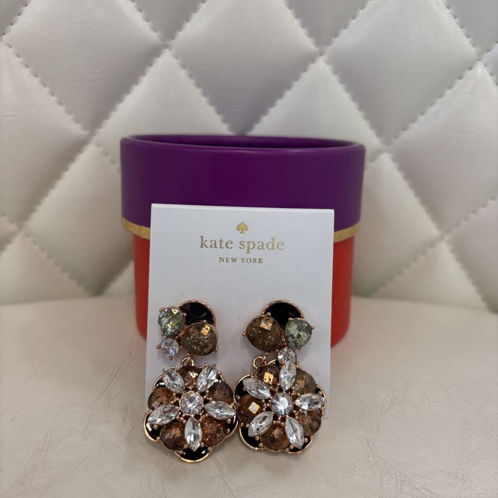 Kate Spade EARRINGS brown