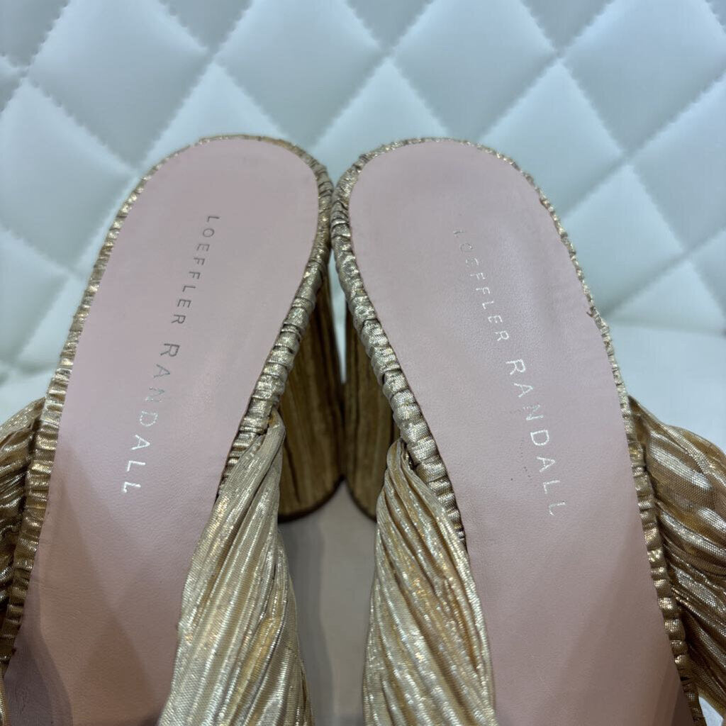 Loeffler Randall SHOES 7 gold