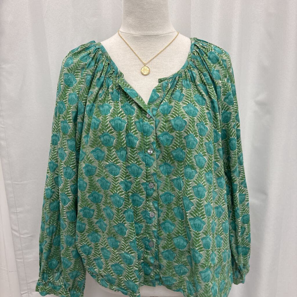india collection CLOTHING L blue