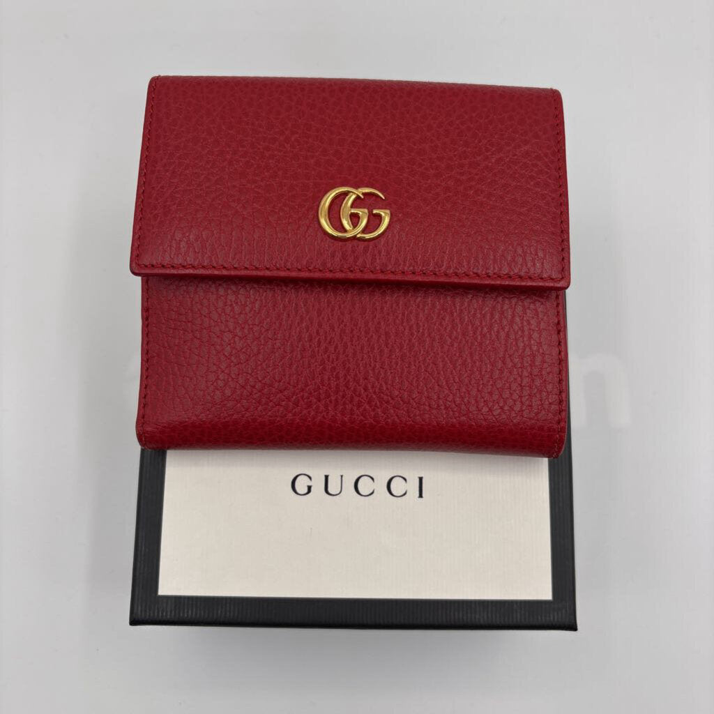 Gucci Marmont WALLET red