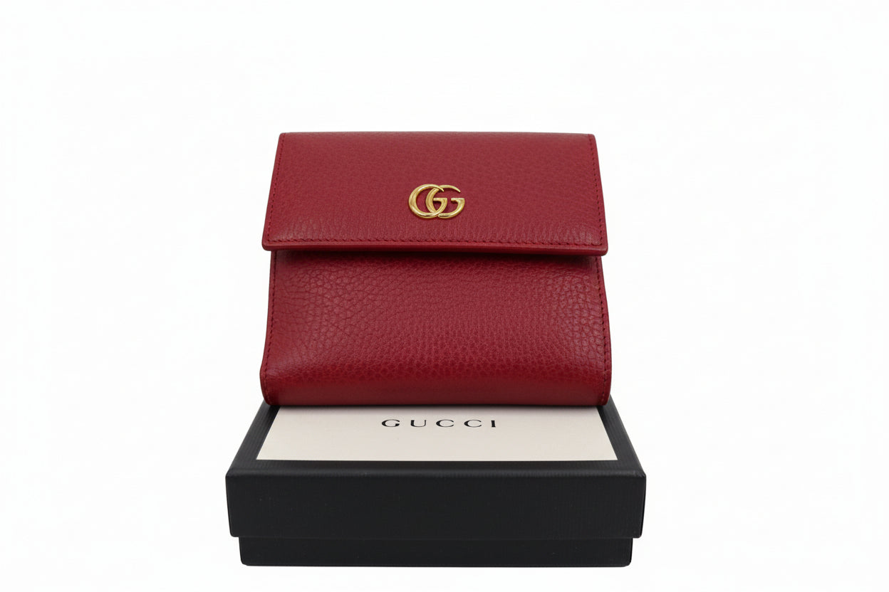 Gucci Marmont WALLET red
