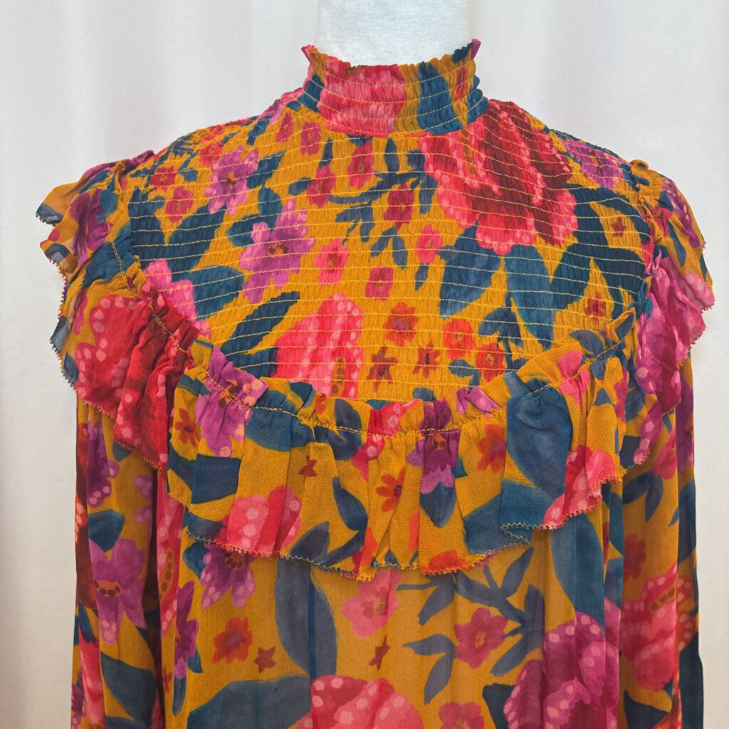 Farm Rio CLOTHING small yellow