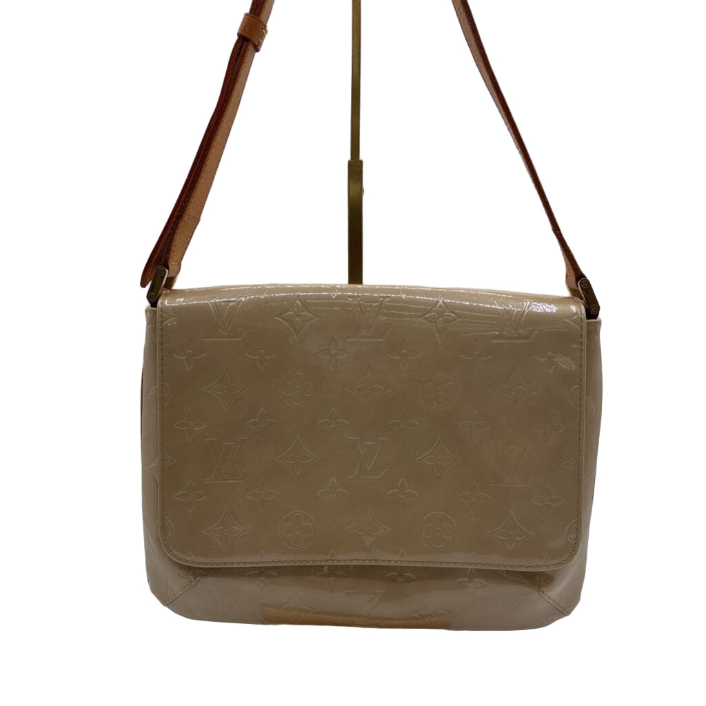 Louis Vuitton Thompson Street Vernis HANDBAGS S Beige