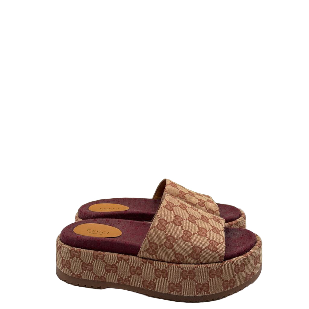 gucci SHOES 38 brown
