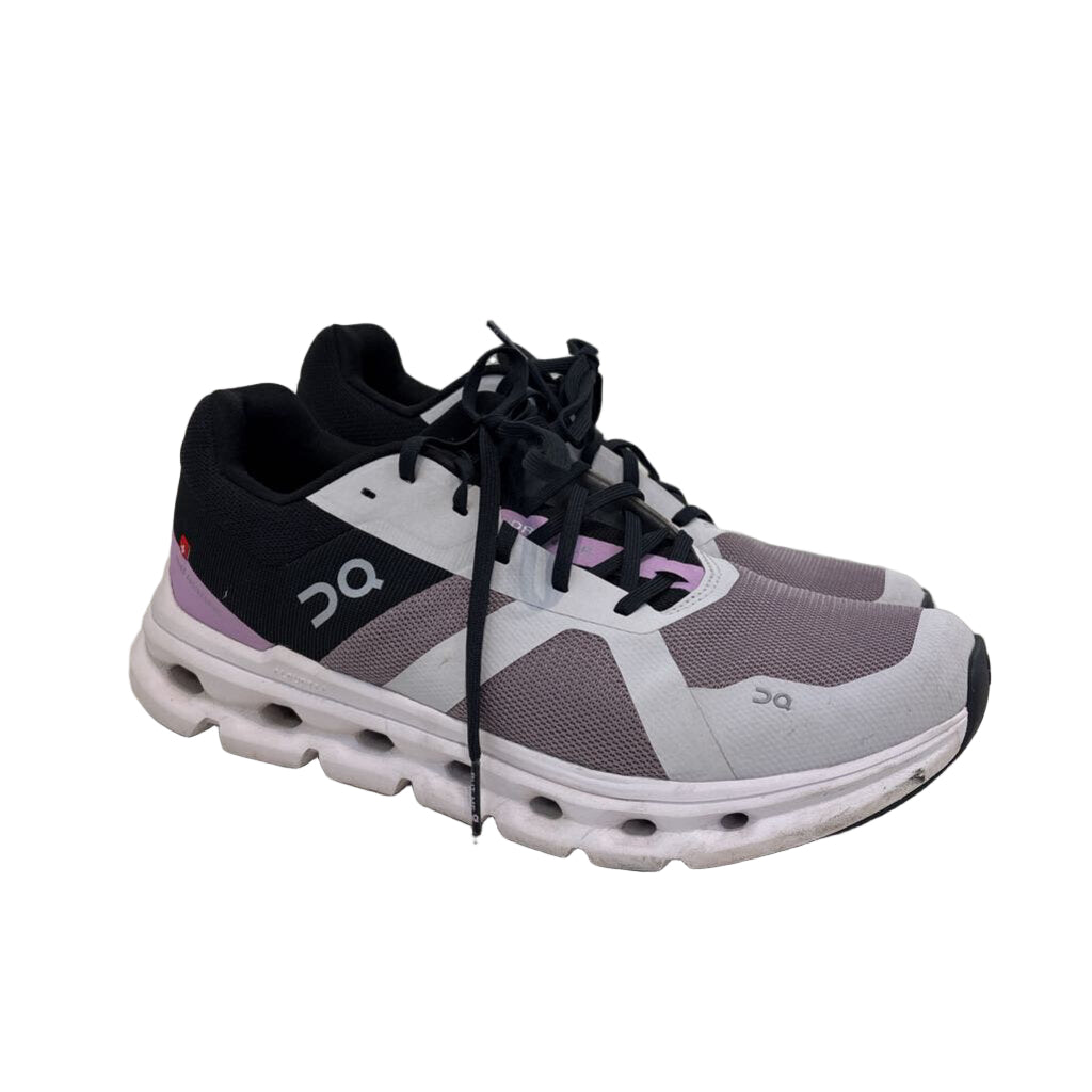 on cloud SHOES 9.5 purple