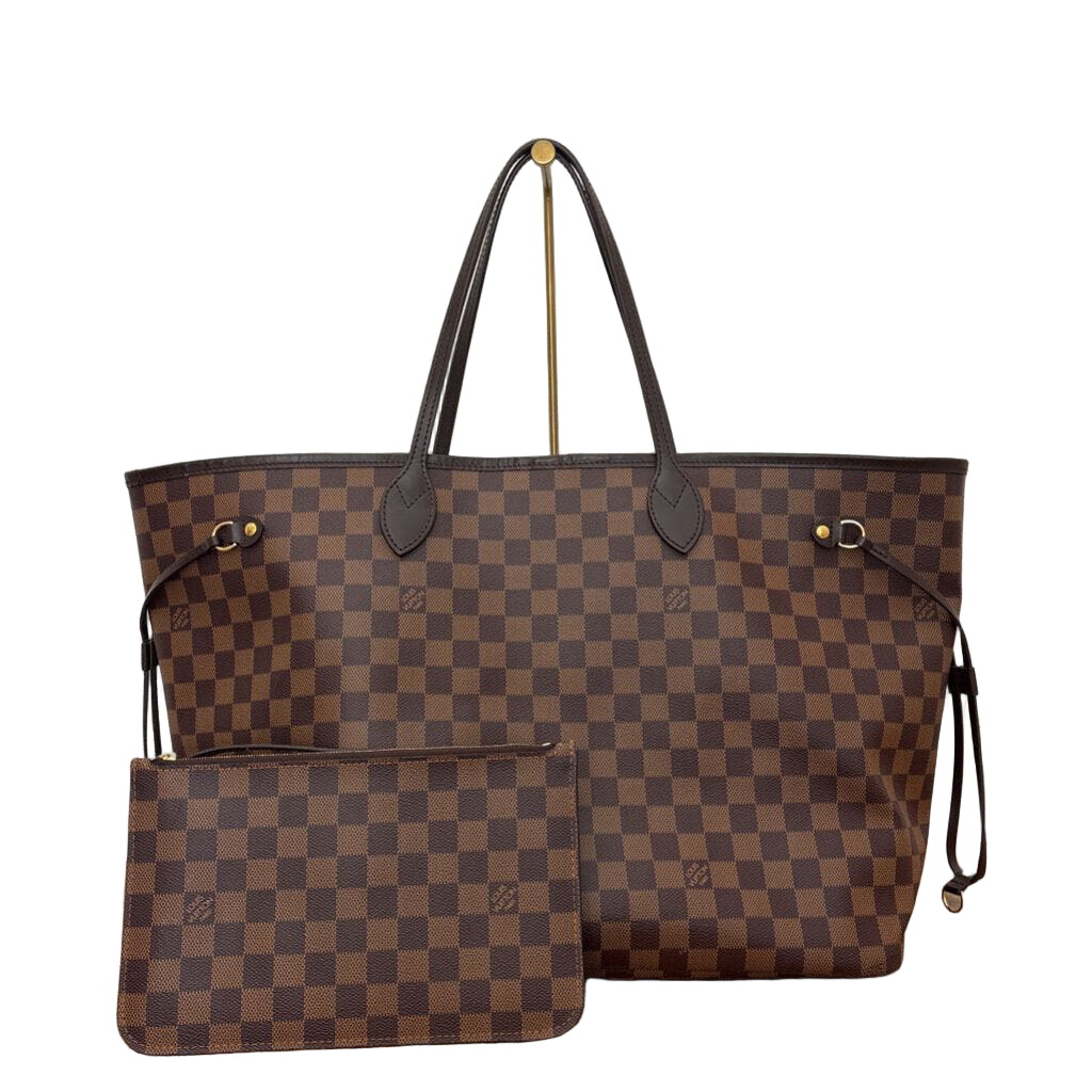 Louis Vuitton Neverfull HANDBAGS GM Damier Ebene