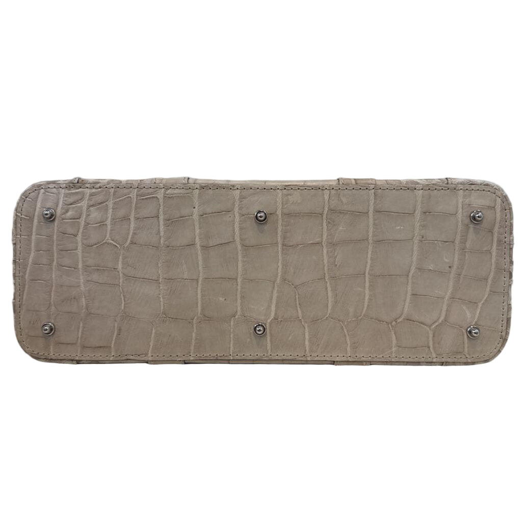 Dooney & Bourke HANDBAGS cream snakeskin