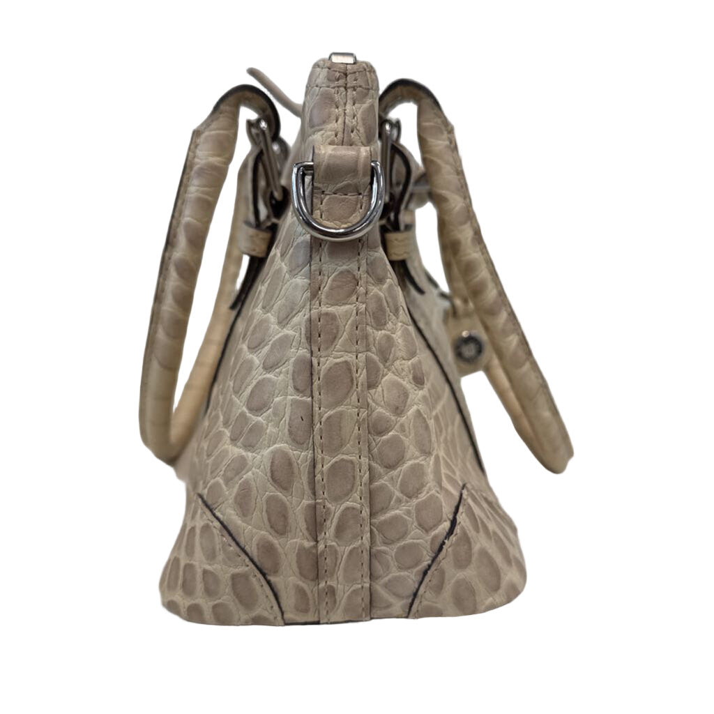 Dooney & Bourke HANDBAGS cream snakeskin