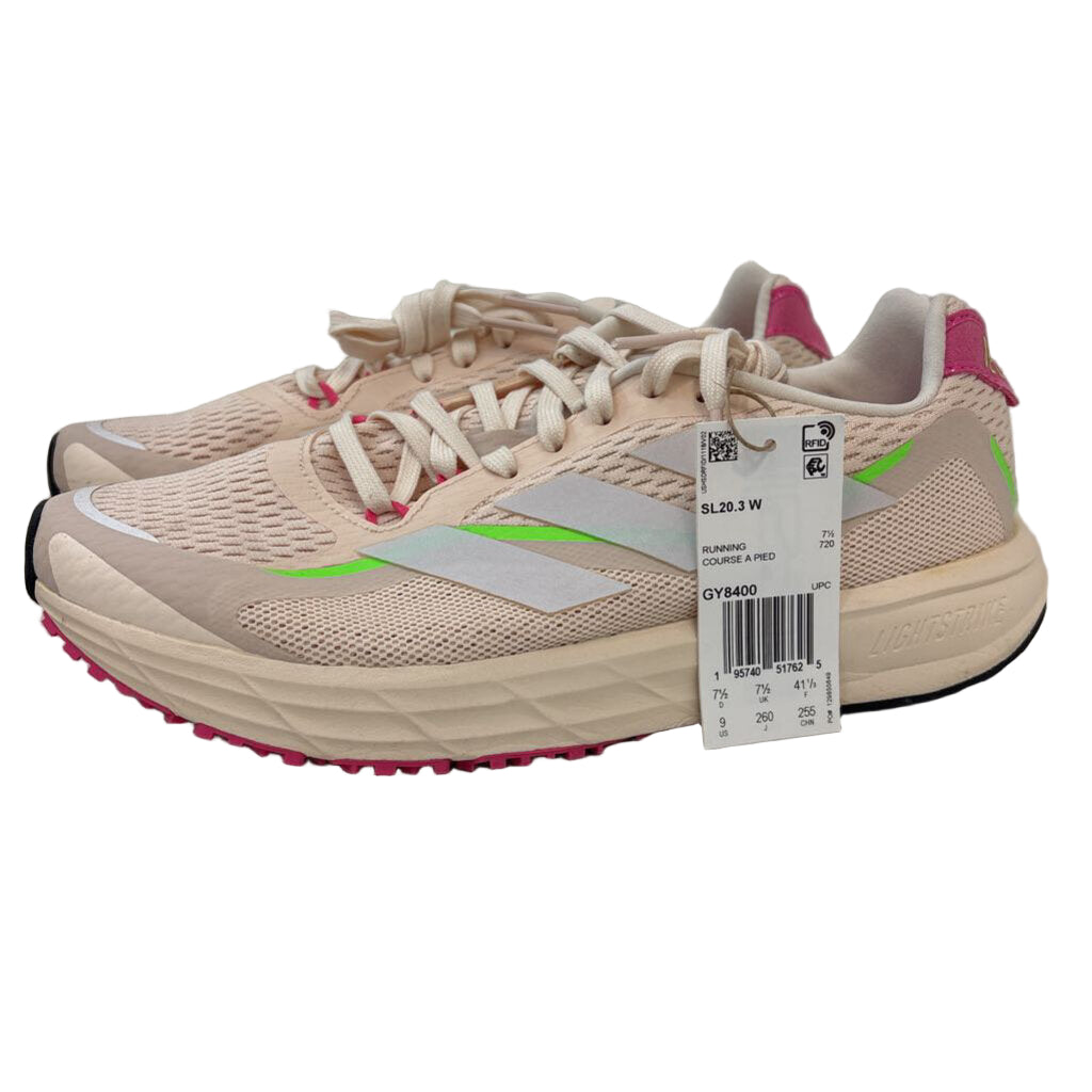 Adidas SHOES 9 pink/green