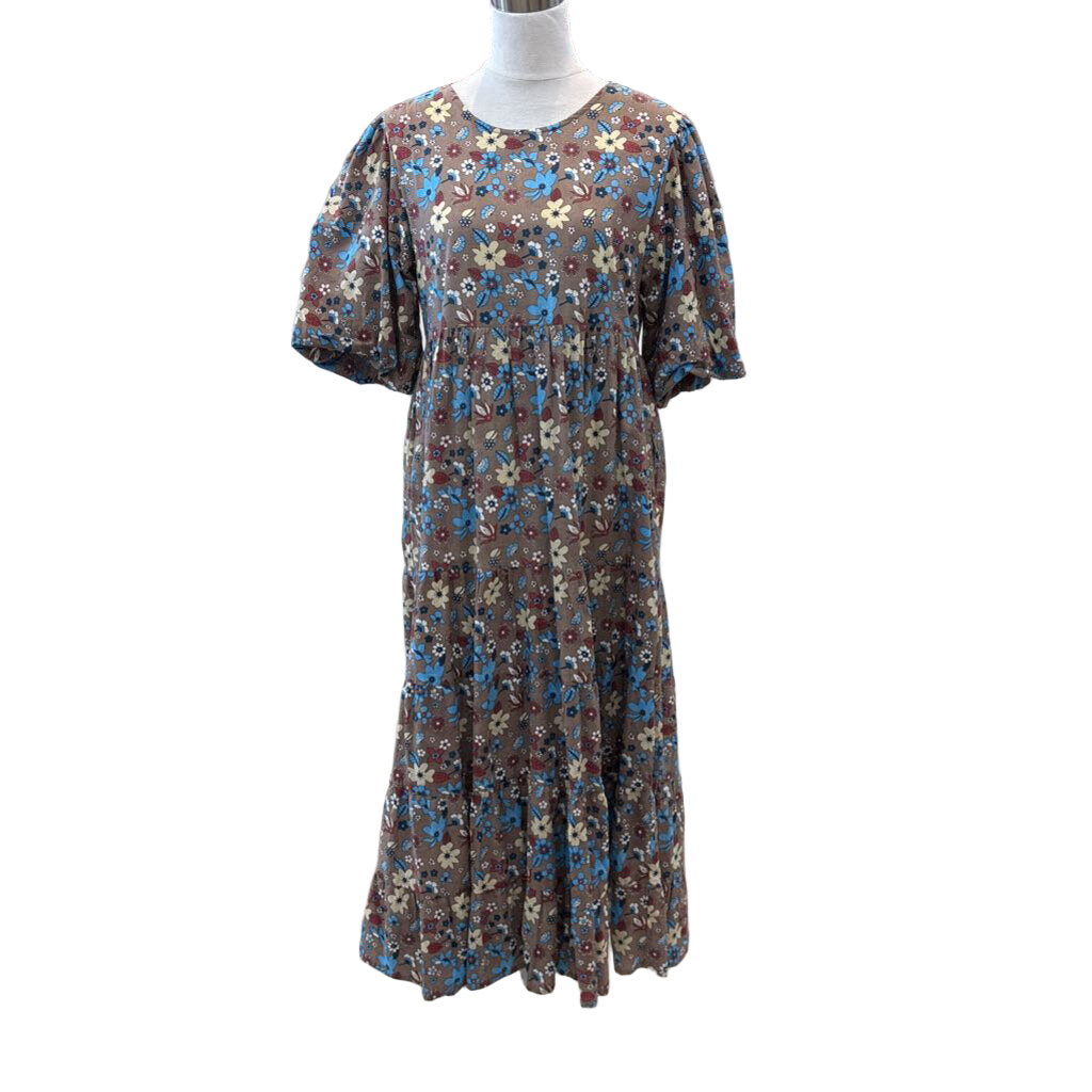 grace holiday CLOTHING medium brown floral