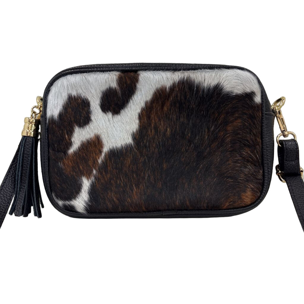 Genuine Leather HANDBAGS brown