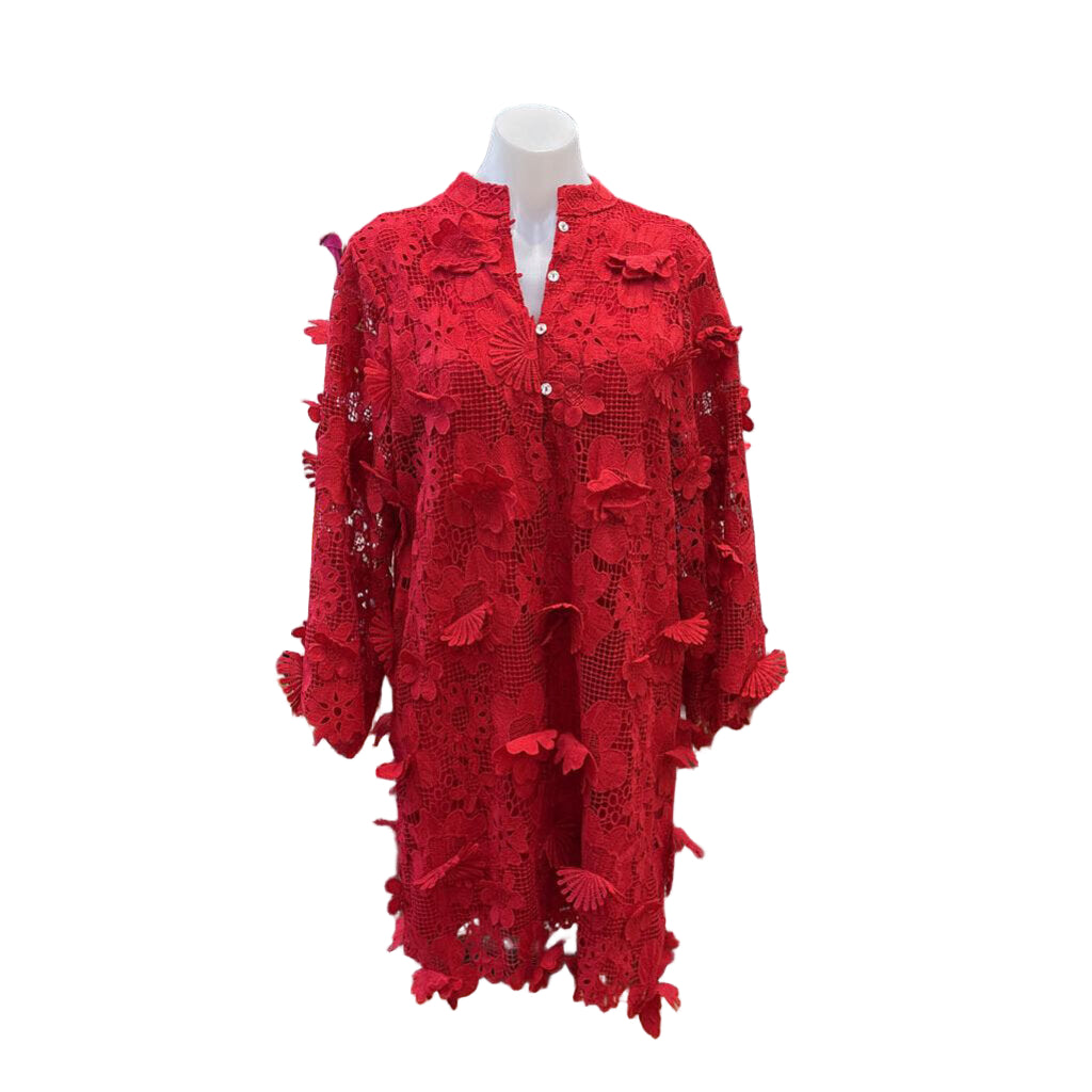 j.marie CLOTHING M red