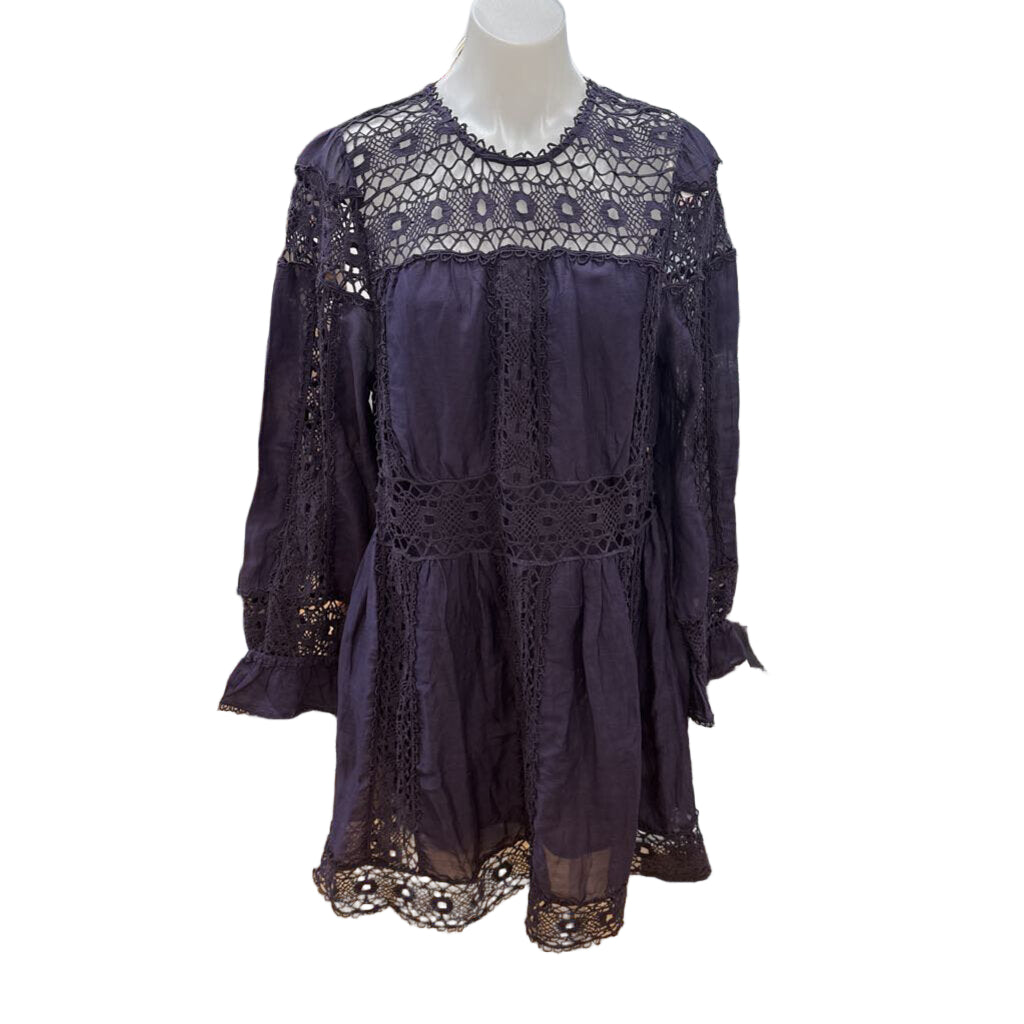 jade johnny was CLOTHING xl purple