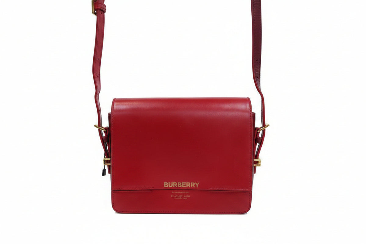 Burberry HANDBAGS red