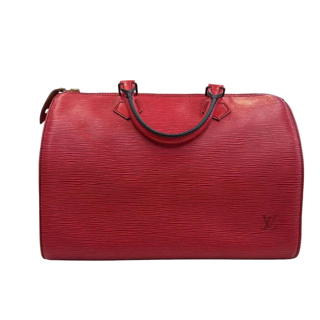 Louis Vuitton Speedy HANDBAGS 35 Red