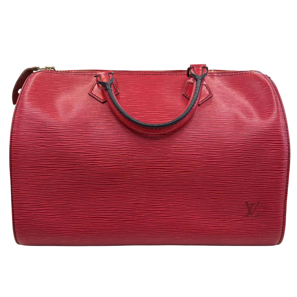 Louis Vuitton Speedy HANDBAGS 35 Red