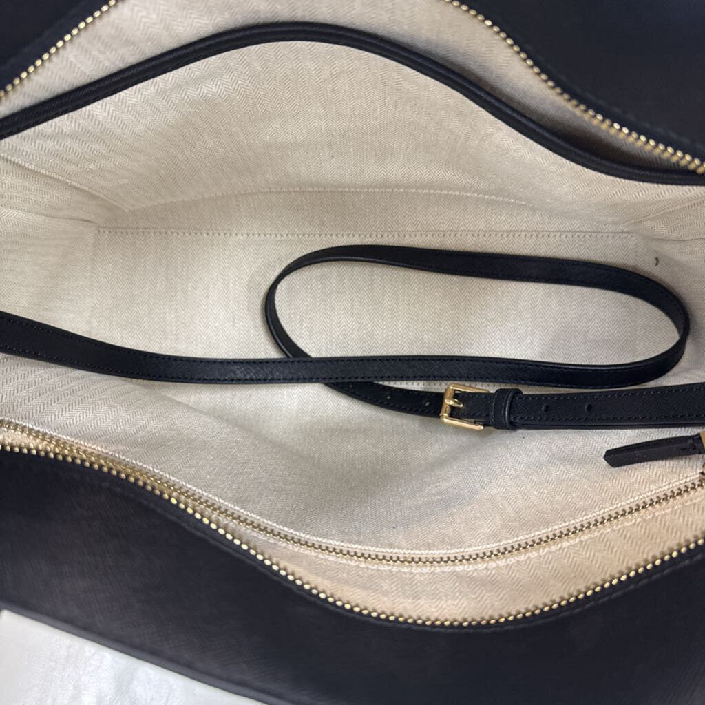 tory burch HANDBAGS black