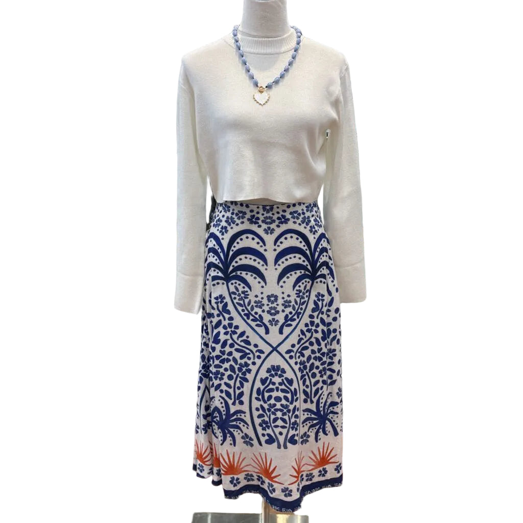 Farm Rio CLOTHING small blue