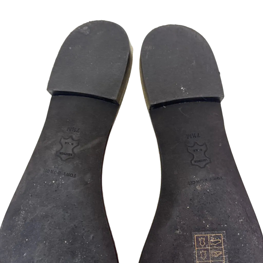 tory burch SHOES 7.5 nude