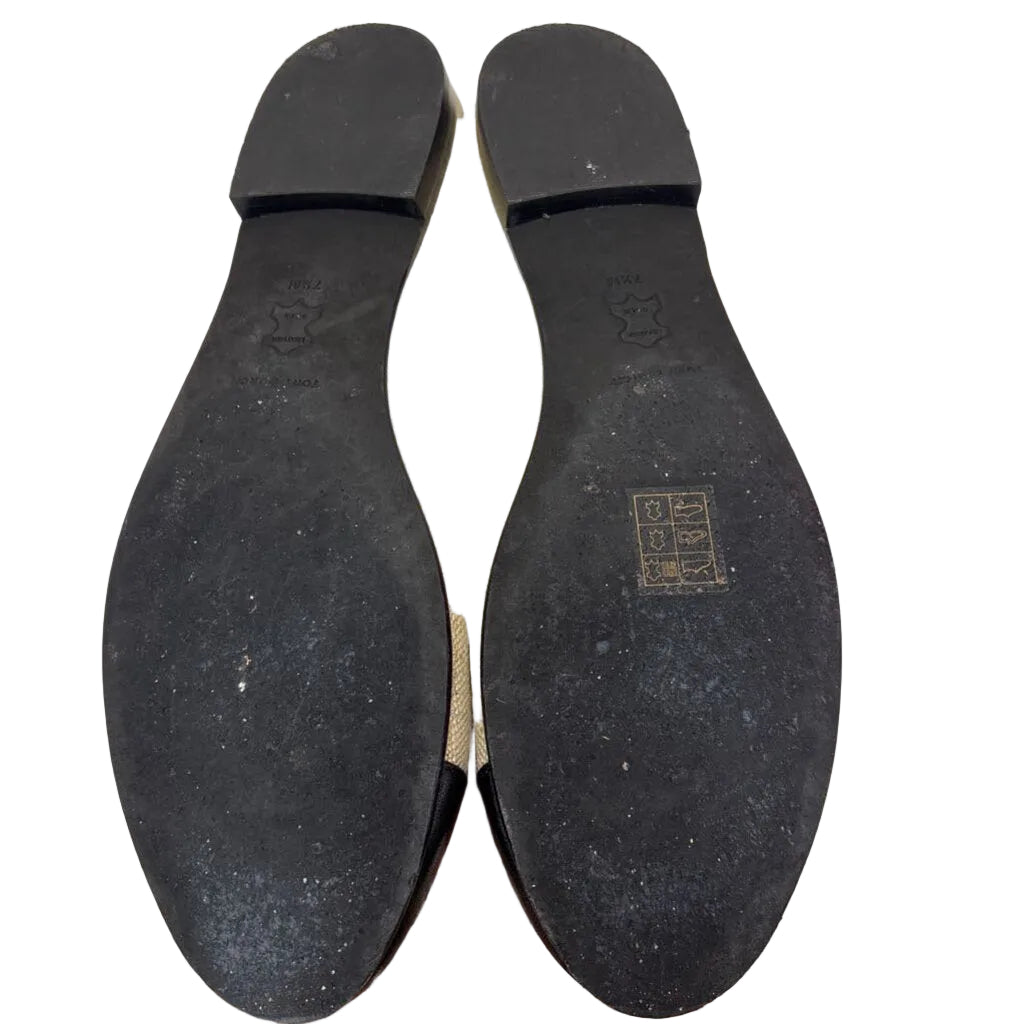 tory burch SHOES 7.5 nude