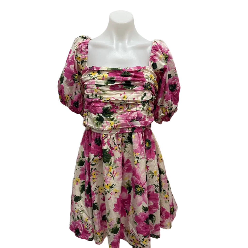 abercrombie & fitch CLOTHING XL pink floral