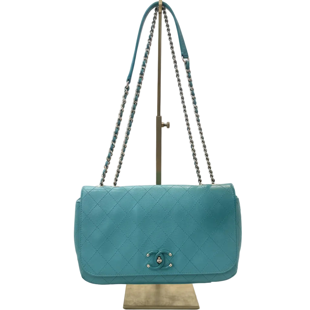 Chanel HANDBAGS teal