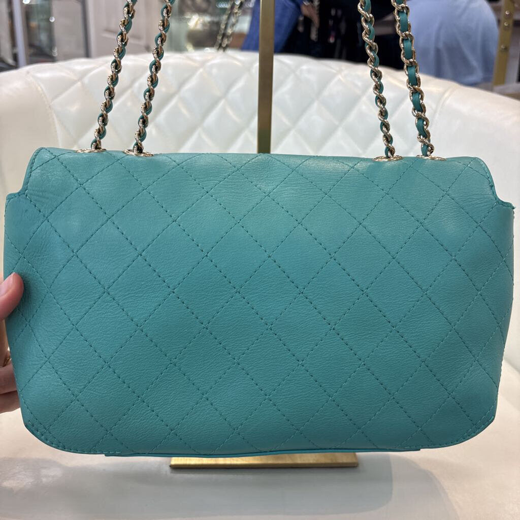 Chanel HANDBAGS teal
