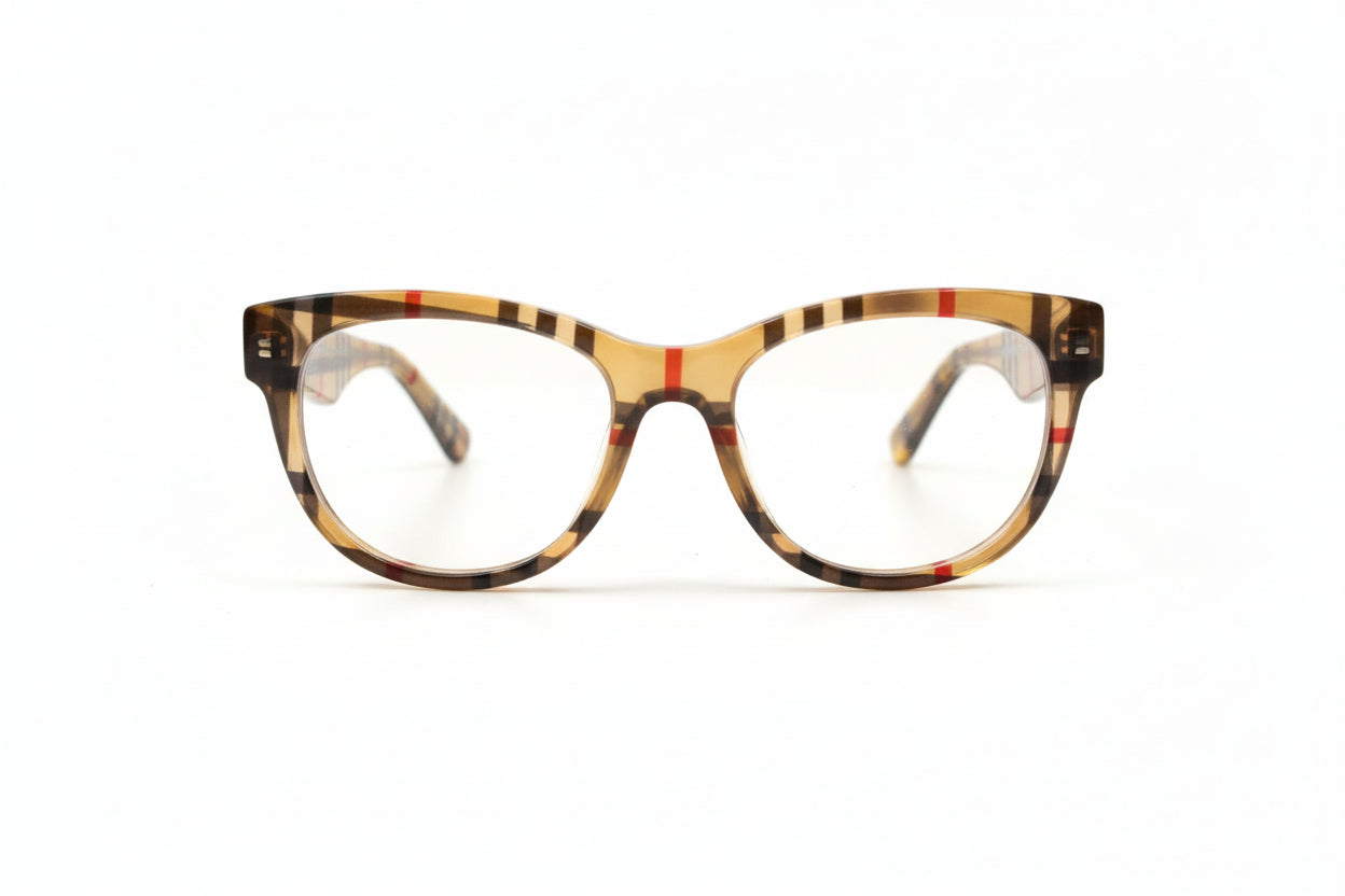Burberry GLASSES plaid