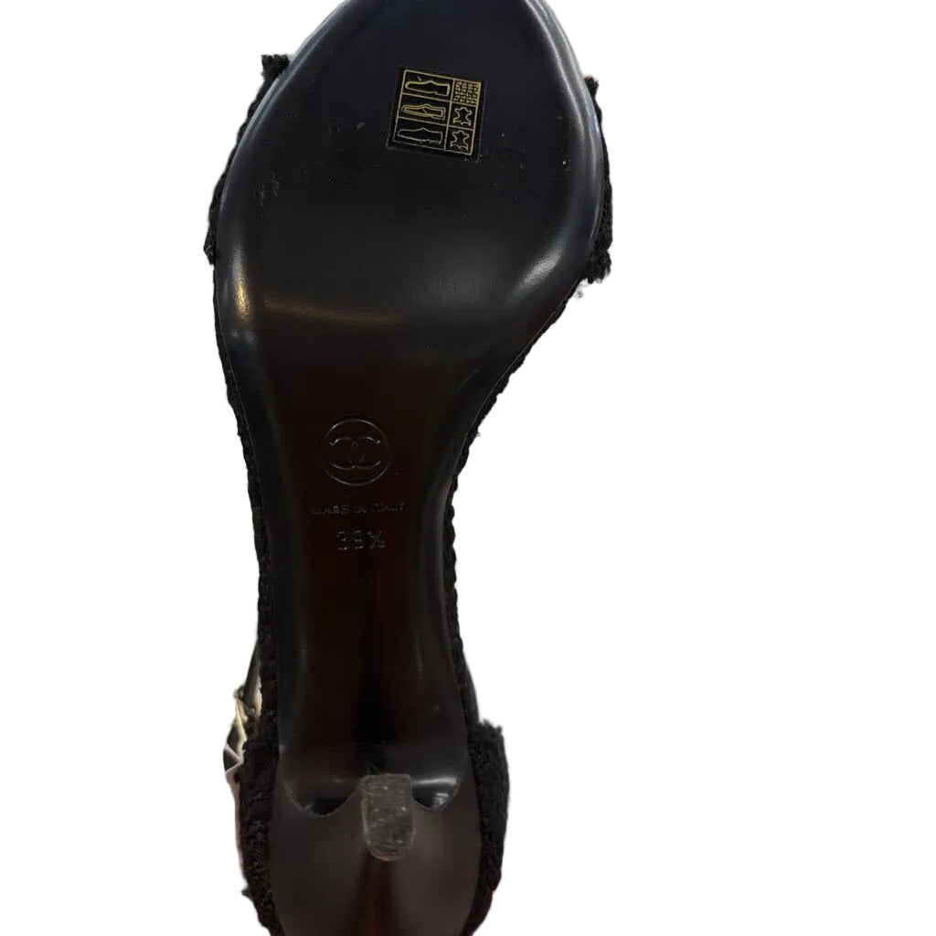 Chanel SHOES 7.5 black