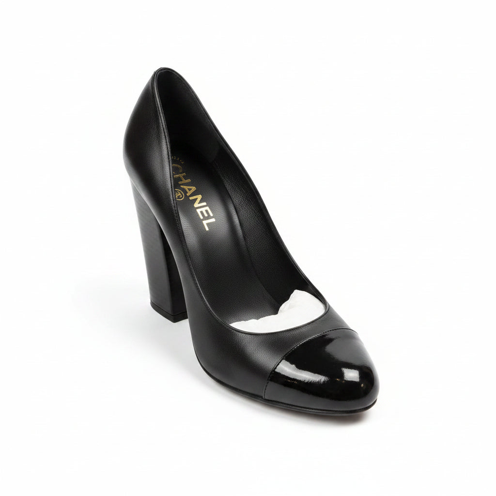 Chanel SHOES 39.5 black