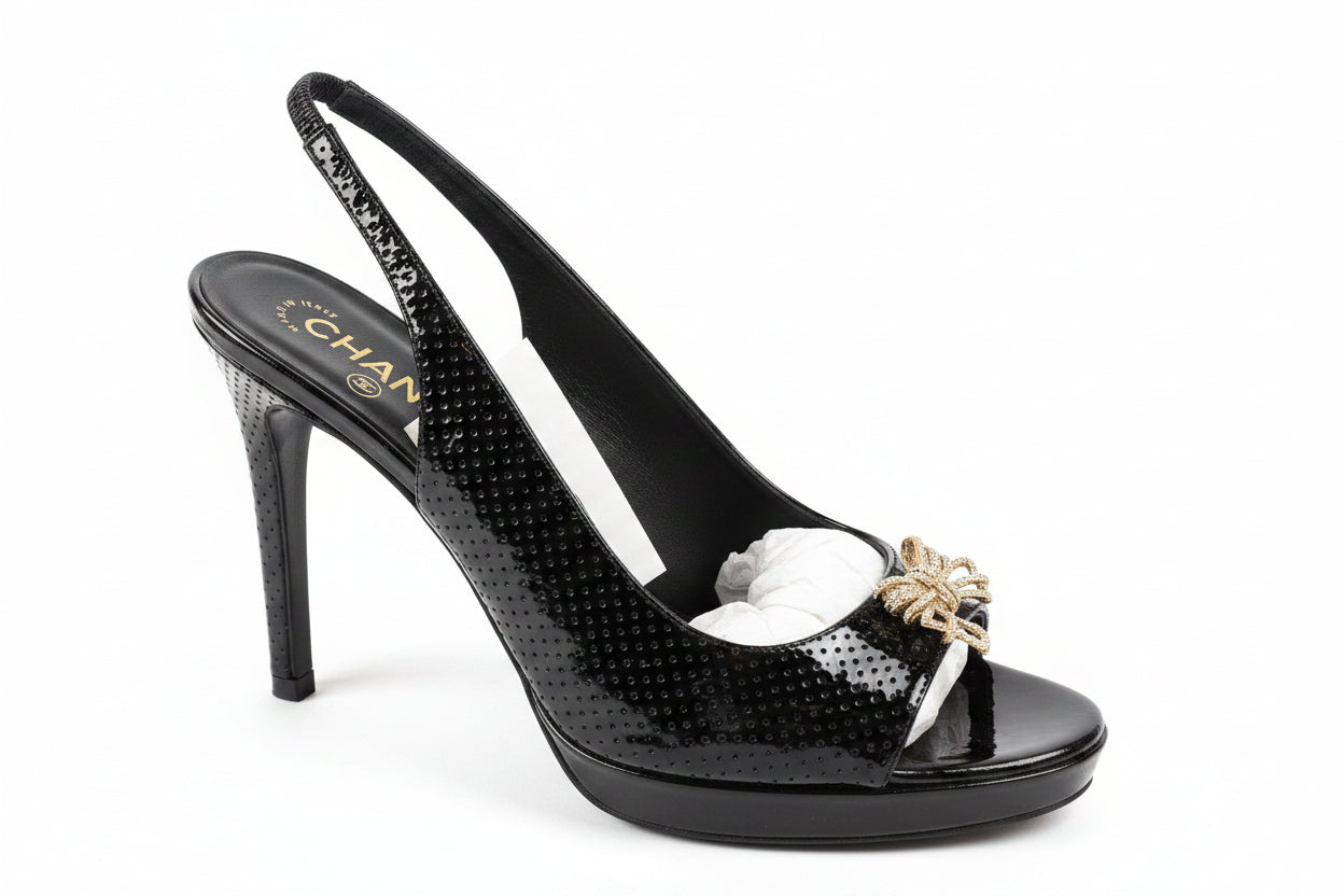 Chanel SHOES 40 black