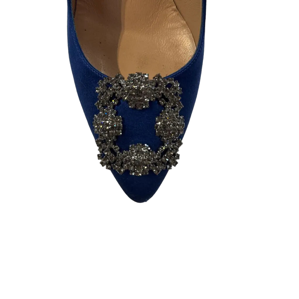 Manolo Blahnik SHOES 8.5 blue