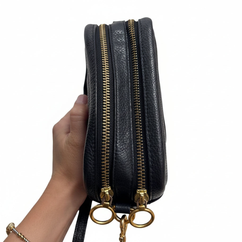 tory burch HANDBAGS black