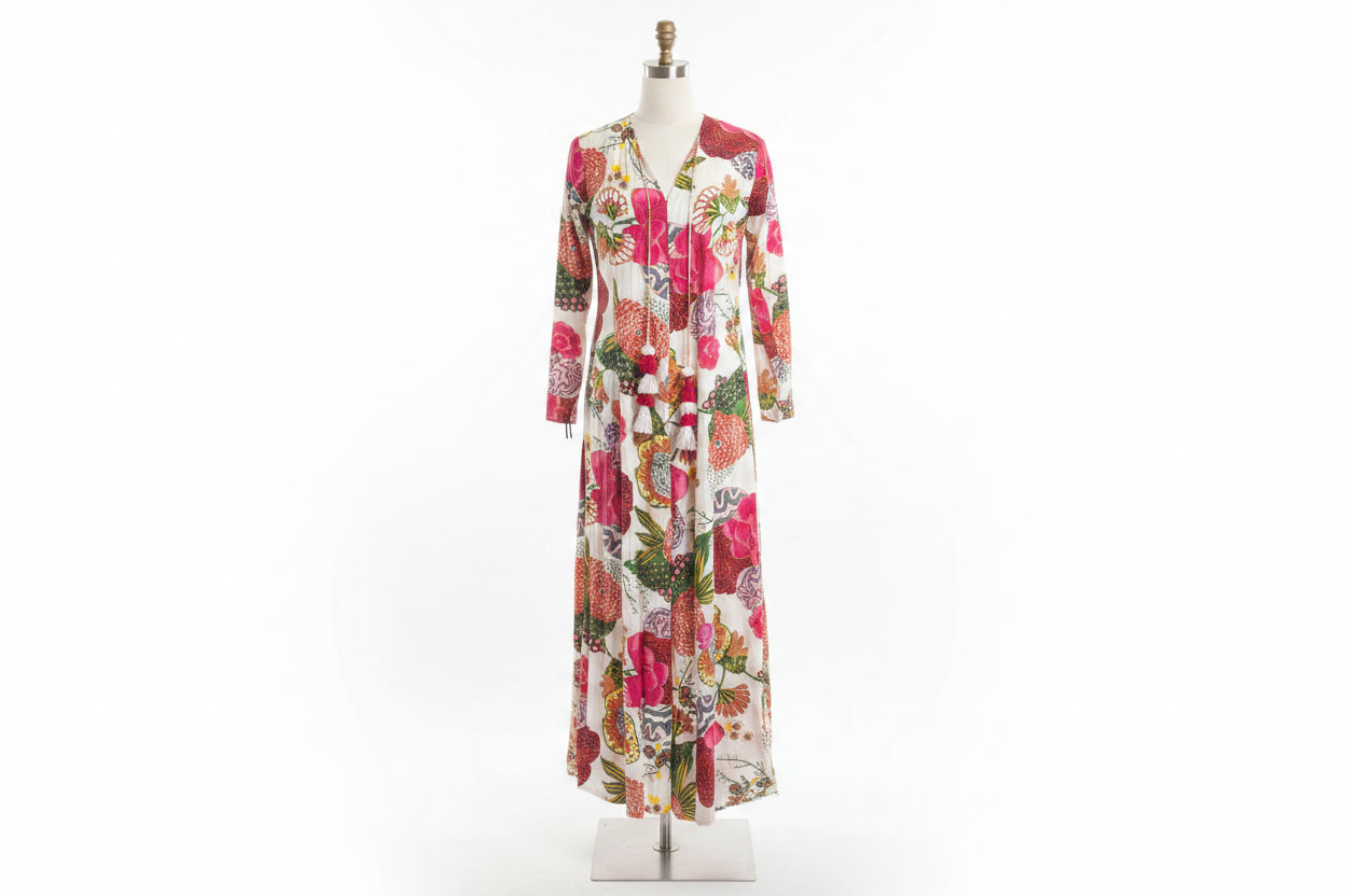 Guadalupe design CLOTHING m white/pink