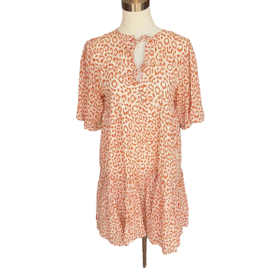 india collection CLOTHING xs/s orange