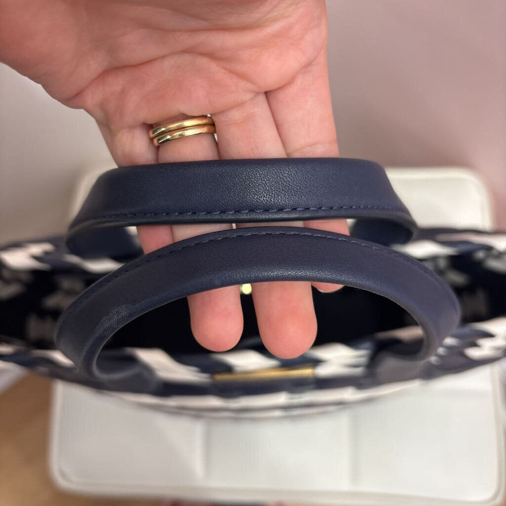 Kate Spade HANDBAGS Navy/White