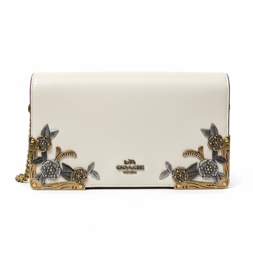 Coach BAG White Floral