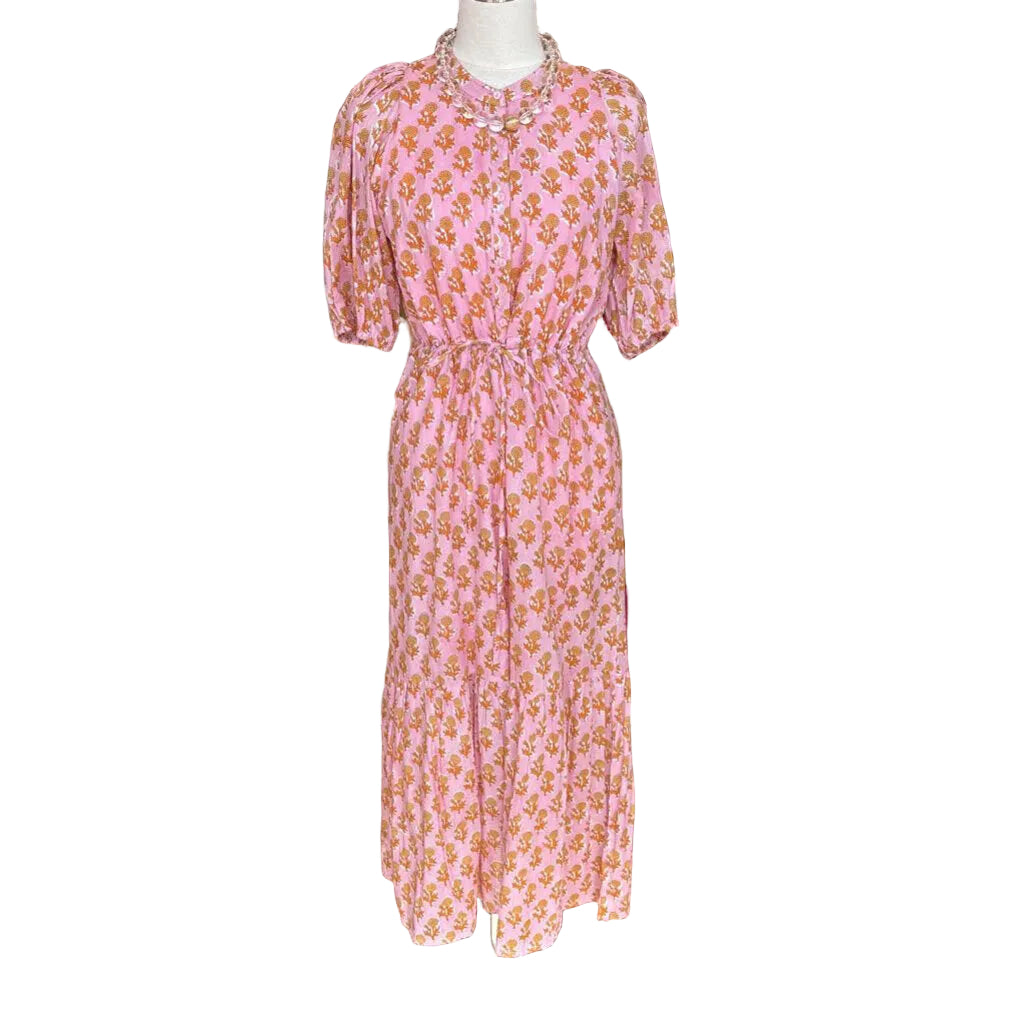 india collection CLOTHING Medium Pink and Orange
