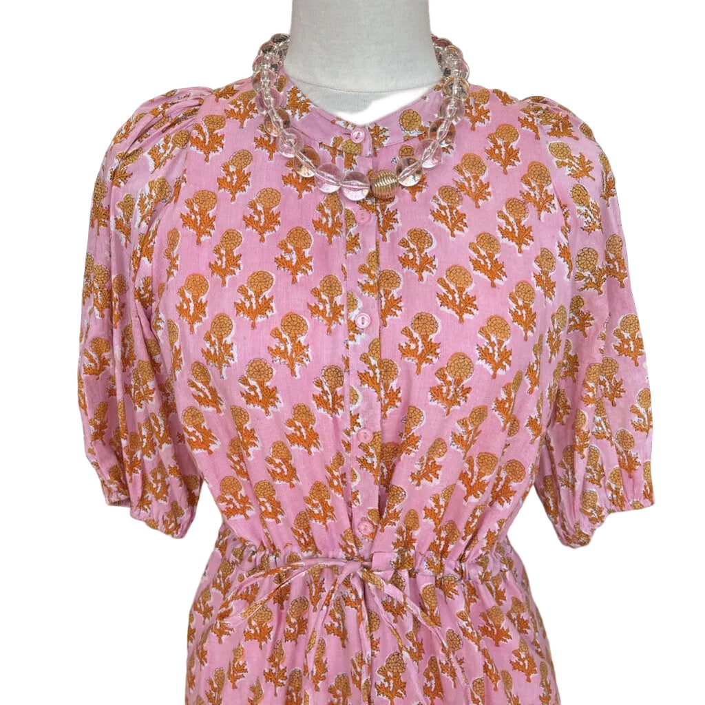 india collection CLOTHING Medium Pink and Orange