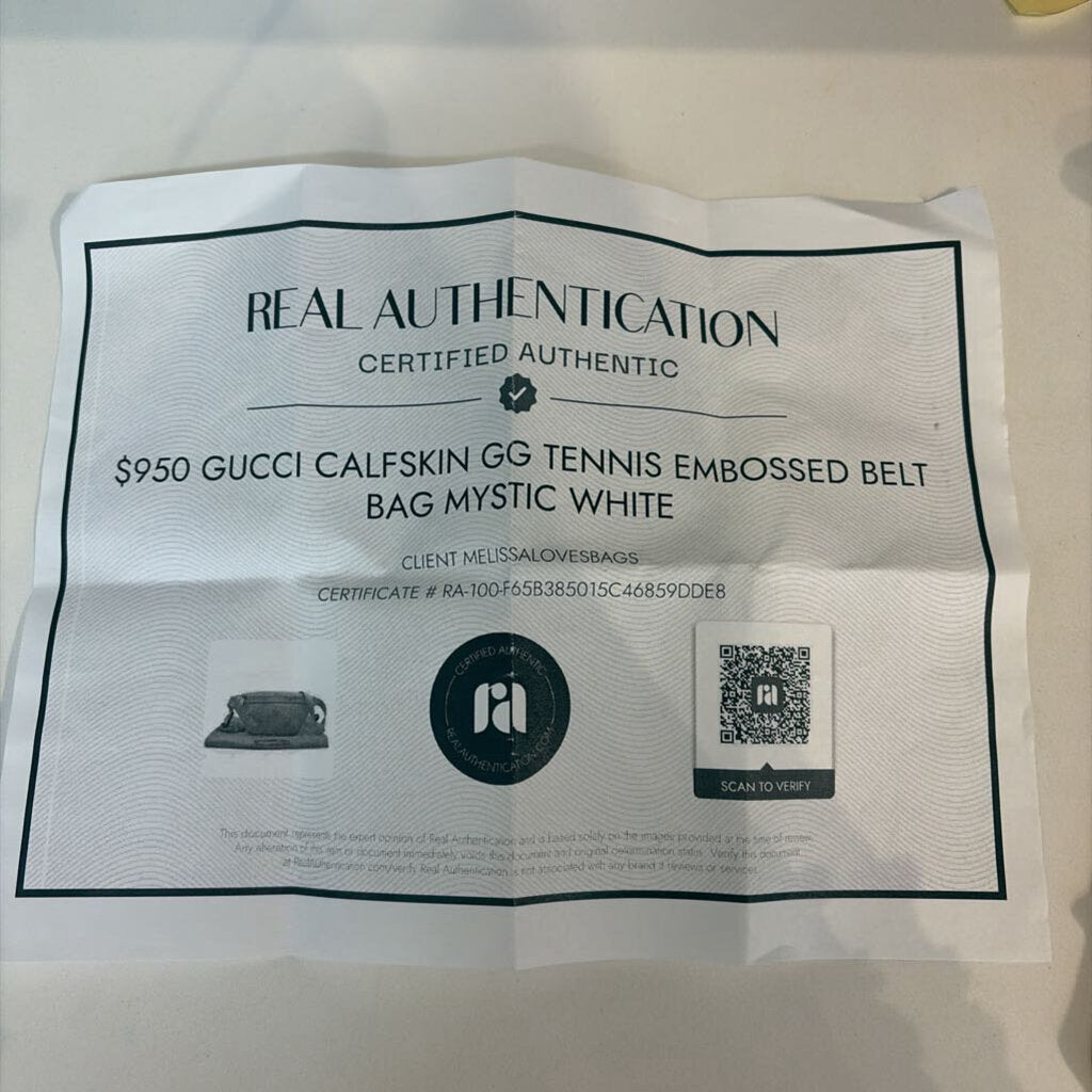 Gucci Bum Bag HANDBAGS white