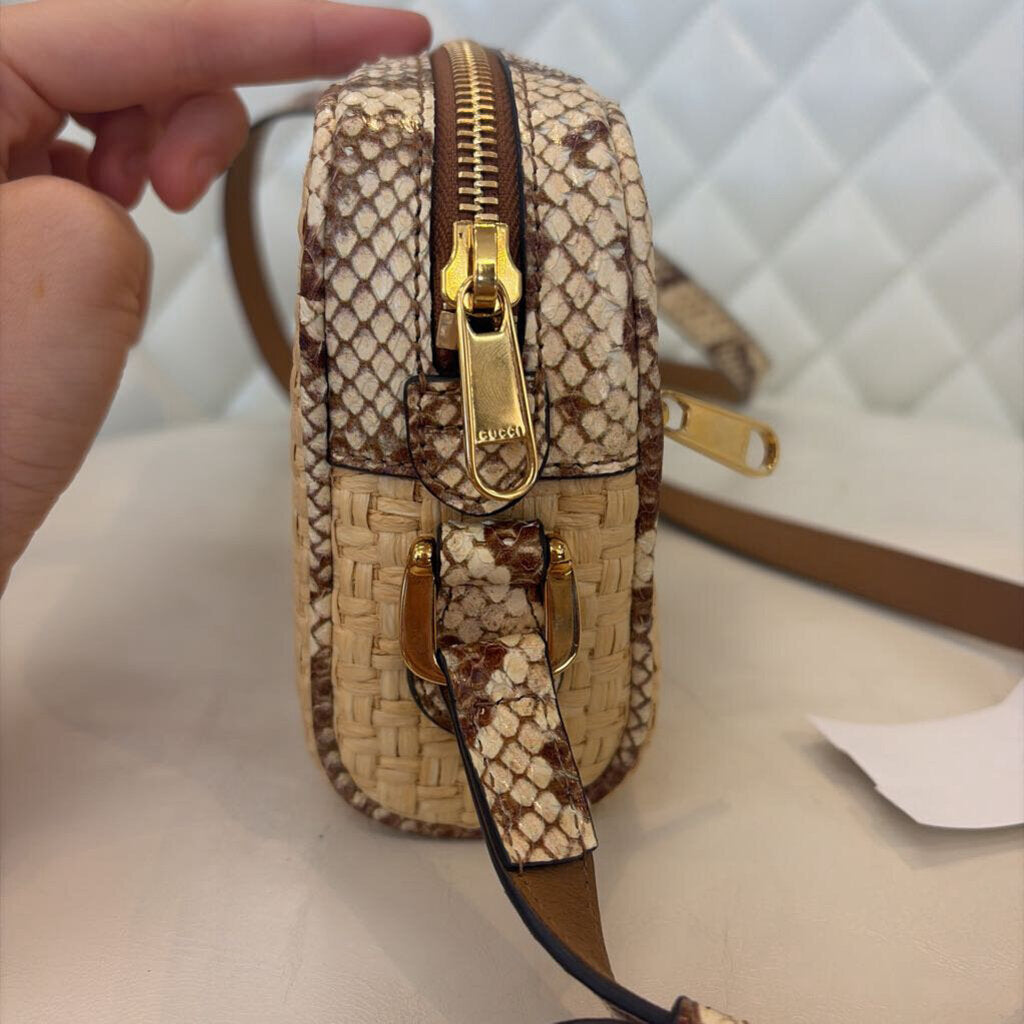Gucci Ophidia HANDBAGS tan
