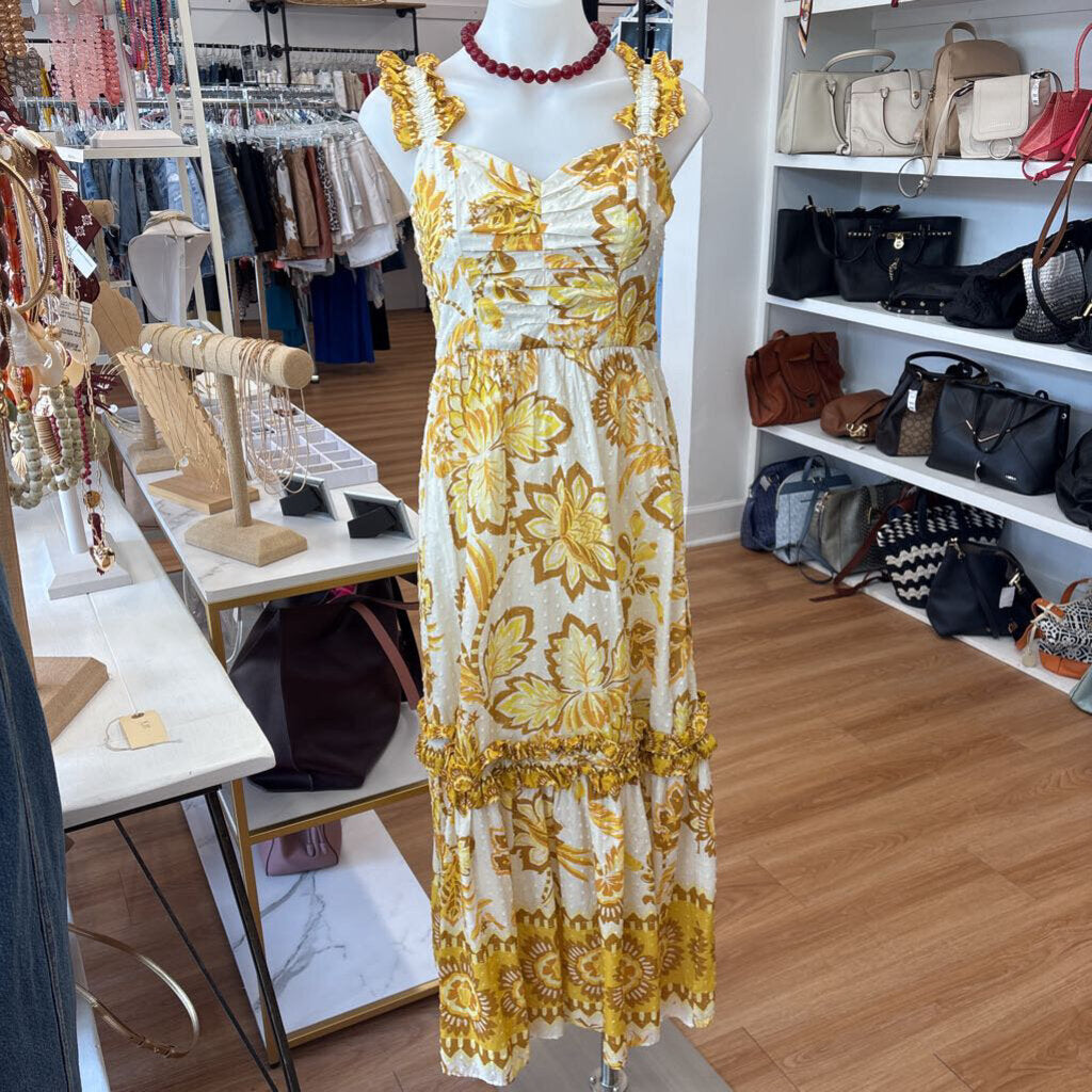 Farm Rio CLOTHING small yellow