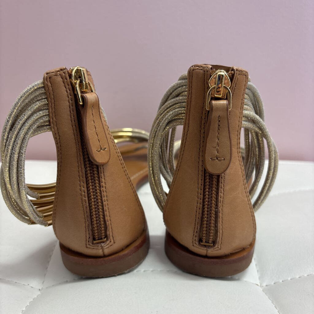 tory burch SHOES 6.5 gold