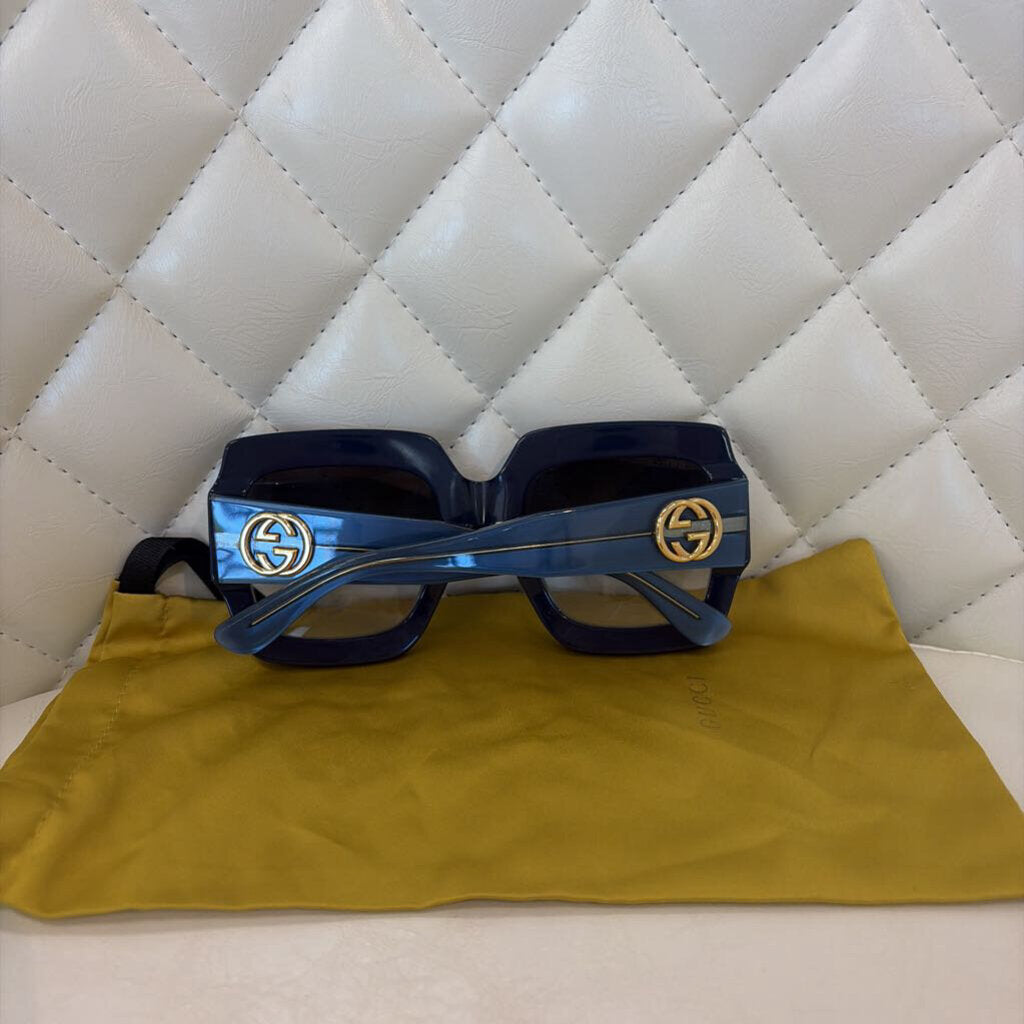 gucci SUNGLASSES blue