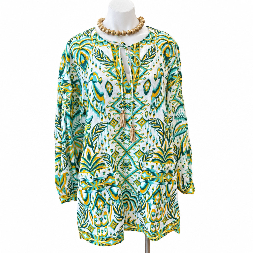 Farm Rio CLOTHING L aqua