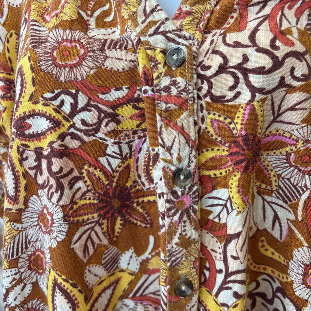 CLOTHING Large Brown and Orange
