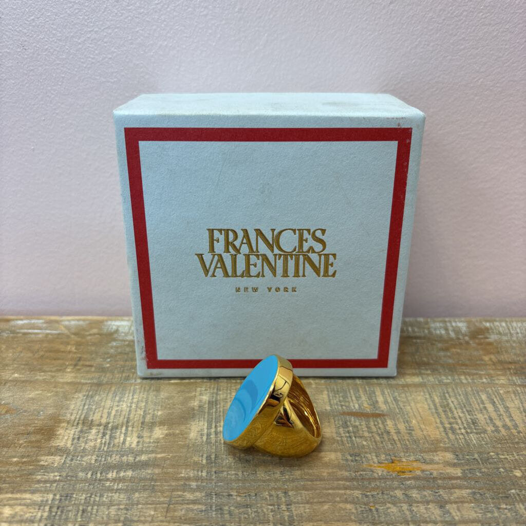 francis valentine ACCESSORIES gold/teal