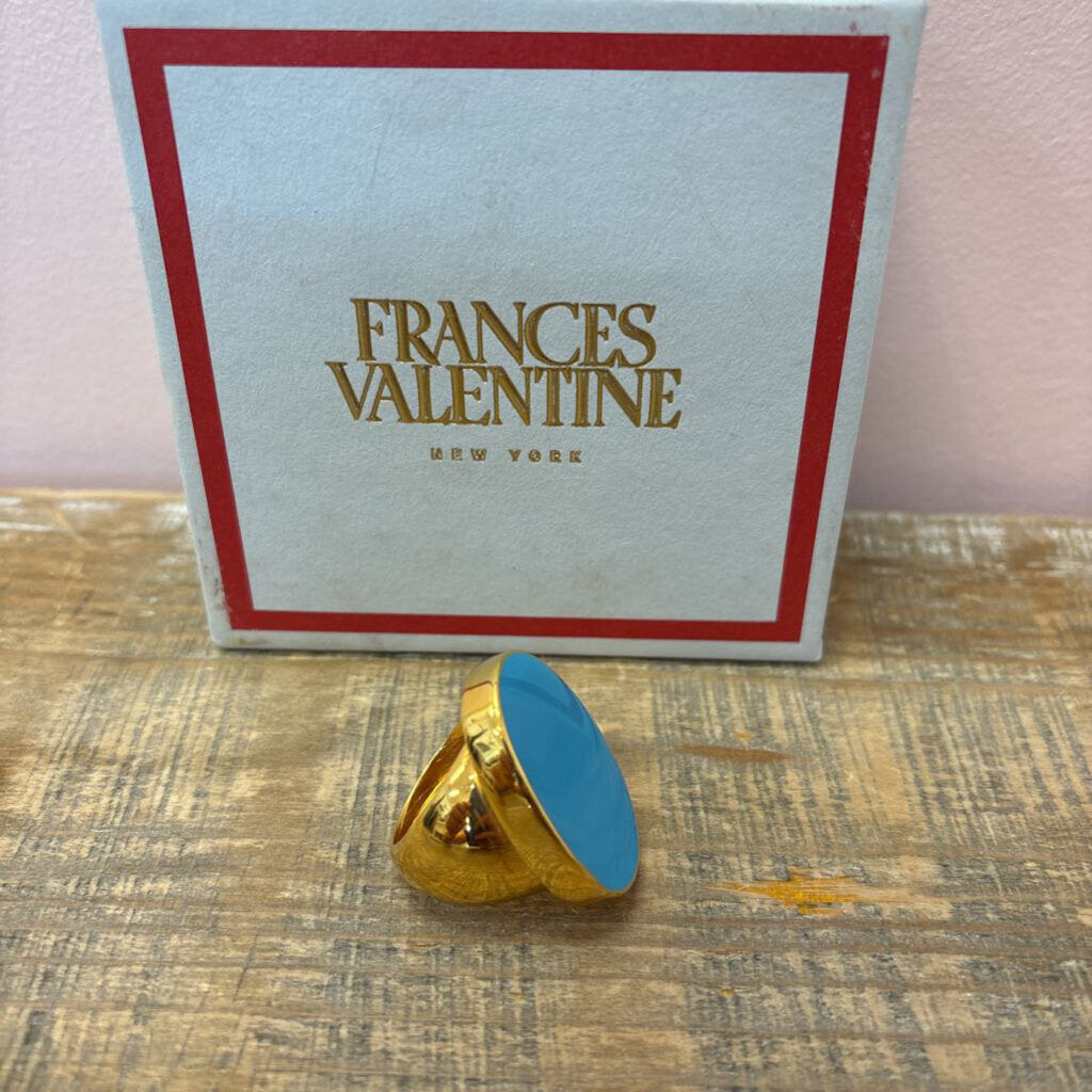 francis valentine ACCESSORIES gold/teal